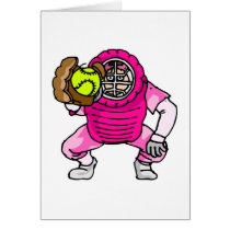 Pink Catcher Card