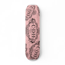 Pink CDH Awareness Skateboard
