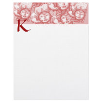 Pink Celestial Letterhead