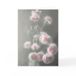 Pink Centered Carnations 1 - Ethereal Radiance Pink Centered Carnations 1 - Ethereal Radiance