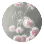 Pink Centered Carnations 1 - Ethereal Radiance Pink Centered Carnations 1 - Ethereal Radiance