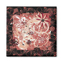 pink chamomiles magnets by VioDeSign pink chamomiles magnets