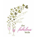 Pink Champagne Cheers Fun Fabulous Bride T-shirt by fat_fa_tin Pink Champagne Cheers Fun Fabulous Bride T-shirt