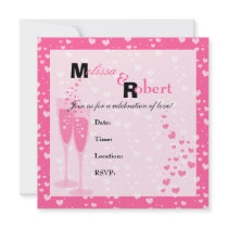 Pink Champagne! invitations