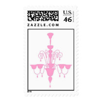 Pink Chandelier Stamp