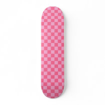 Pink Checkerboard skateboards