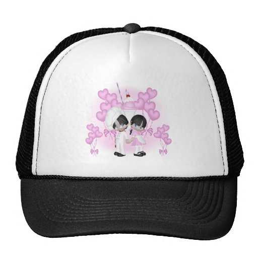 Pink Chef Trucker Hat Zazzle