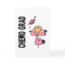 Pink CHEMO GRAD 1 (Breast Cancer) Card