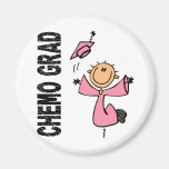 Pink CHEMO GRAD 1 (Breast Cancer) Magnets