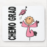 Pink CHEMO GRAD 1 (Breast Cancer) Mouse Mat