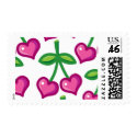 pink cherries postage
