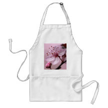 Pink Cherry Blossom Apron