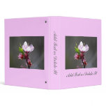 Pink Cherry Blossom binder