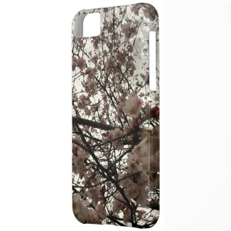 Pink Cherry Blossom Ghosts iPhone 5c Case