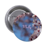 pink cherry blossom name pin