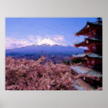 Pink Cherry Blossom Tree posters