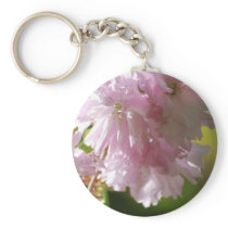 Pink Cherry Blossoms Keychain