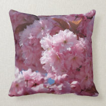 Pink Cherry Blossoms pillows