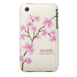Pink Cherry Blossoms Tree Case-Mate iPhone 3 Case