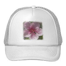 Pink Cherry Tree Baseball Hat