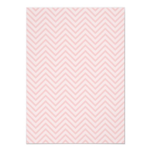 Pink Chevron, Cute Owl Baby Shower Personalized Announcements