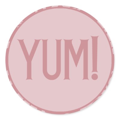 Birthday Cake Toppers on Pink Chintz Yum Diy Birthday Cupcake Toppers Round Stickers