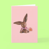 PINK CHOCOLATE easter card by trish1968 PINK CHOCOLATE easter card