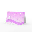 Pink christmas - Card