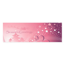 Pink Christmas Gift Tag business cards by dmboyce Pink Christmas Gift Tag business cards