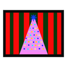 Pink Christmas Invites