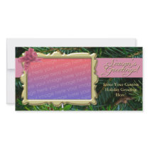 Pink Christmas Photo Cards photo cards by cutencomfy Pink Christmas Photo Cards photo cards