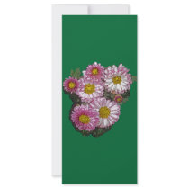 Pink Chrysanthemum Gifts rack cards