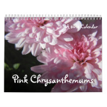 Pink Chrysanthemums, A 2012 Calendar