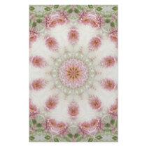 Pink Chrysanthemums Kaleidoscope Art 6 stationery