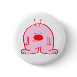 Pink Chubby Alien Button