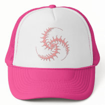 Pink circle hats