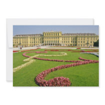 Pink Classic European Palace, Vienna, Austria flow Personalized Announcement