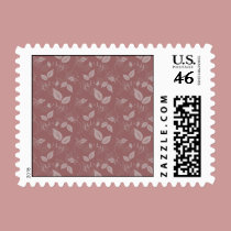 Pink Clay Floral stamps