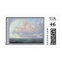 Pink Clouds  postage