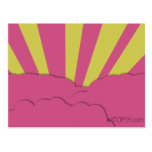 Pink Clouds Postcard