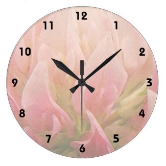 Pink Clover Clocks