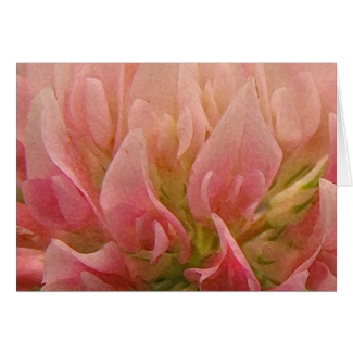 Pink Clover Valentines Day