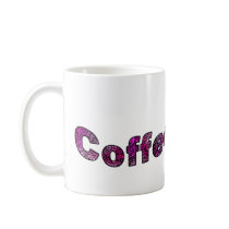 Pink Coffee Time - Doodle mugs by karanta Pink Coffee Time - Doodle mugs