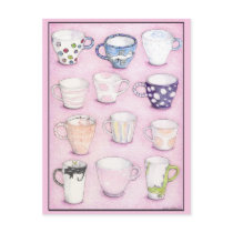 Pink Collection Postcard