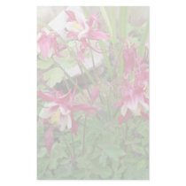 Pink Columbines Stationery