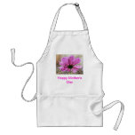Pink Comos Flower Apron