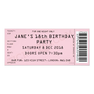 ticket stub template pink and blue concert ticket invitations announcements zazzle ticket stub template pink and blue concert ticket invitations announcements zazzle