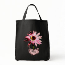 Pink Cone Flower Bag