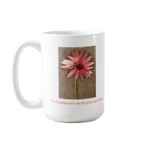 Pink Cone Flower -I am My Beloved's and My Beloved mugs by samack Pink Cone Flower -I am My Beloved's and My Beloved mugs
