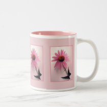Pink Coneflower Mug mugs